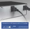 Strāvas sadales bloks ACT PD3004 19 collas C14 IEC60320 ar 8 F tipa kontaktligzdām, 3 m H05VV-F 3G1.0, 230 V 10 A