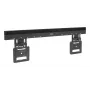 ACT Fixed TV Wall Mount AC8356 for 37 inch–80 inch TVs, ultra plāns, VESA 200x200–600x400, 75 kg capacity, 9.5 mm wall gap, Melns