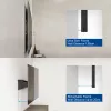 Pilnībā kustīgs TV sienas stiprinājums ACT AC8357 43 collu–90 collu ekrāniem, VESA 100x200–600x400, slīpums -15°–3°, pagriešana ±30°, maks. slodze 50 kg, īpaši plāns