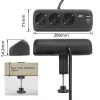 ACT galda pagarinātājs ar 3 F tipa rozetēm, 30W Power Delivery, USB Type-C/A portiem, kabeļa garums 1,5 metri