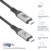 ACT USB4 80Gbps Thunderbolt 5 kabelis 240W USB Type-C, USB-IF sertificēts, 1,5 metri