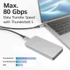 ACT USB4 80Gbps Thunderbolt 5 kabelis 240W USB Type-C, USB-IF sertificēts, 1,5 metri