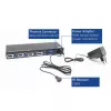 ACT 4-portu DisplayPort 4K@60Hz KVM slēdzis