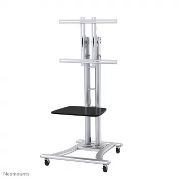 Neomounts PLASMA-M1800E TV ratiņi 27-70 collas, Sudraba, Pārnēsājams grīdas statīvs, Tērauds, 50 kg, 68,6 cm (27 collas), 177,8 cm (70 collas)