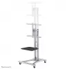 Neomounts PLASMA-M1800E TV ratiņi 27-70 collas, Sudraba, Pārnēsājams grīdas statīvs, Tērauds, 50 kg, 68,6 cm (27 collas), 177,8 cm (70 collas)