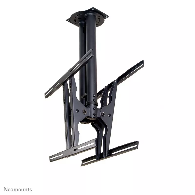 Neomounts PLASMA-C100D Dual monitora/TV griestu stiprinājums 37-75 collām - h 67-107 cm