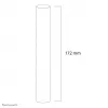 Neomounts FPMA-CPCONNECTSILVER pagarinājuma stieņa savienotājs, Sudraba, Tērauds, 50 kg, Griestu, 0 - 172 mm, 0 - 60 mm