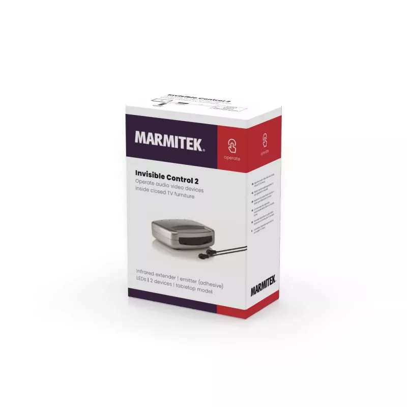 IR paplašinātājs Marmitek Invisible Control 2 (modelis 25008171) — 250 m diapazons
