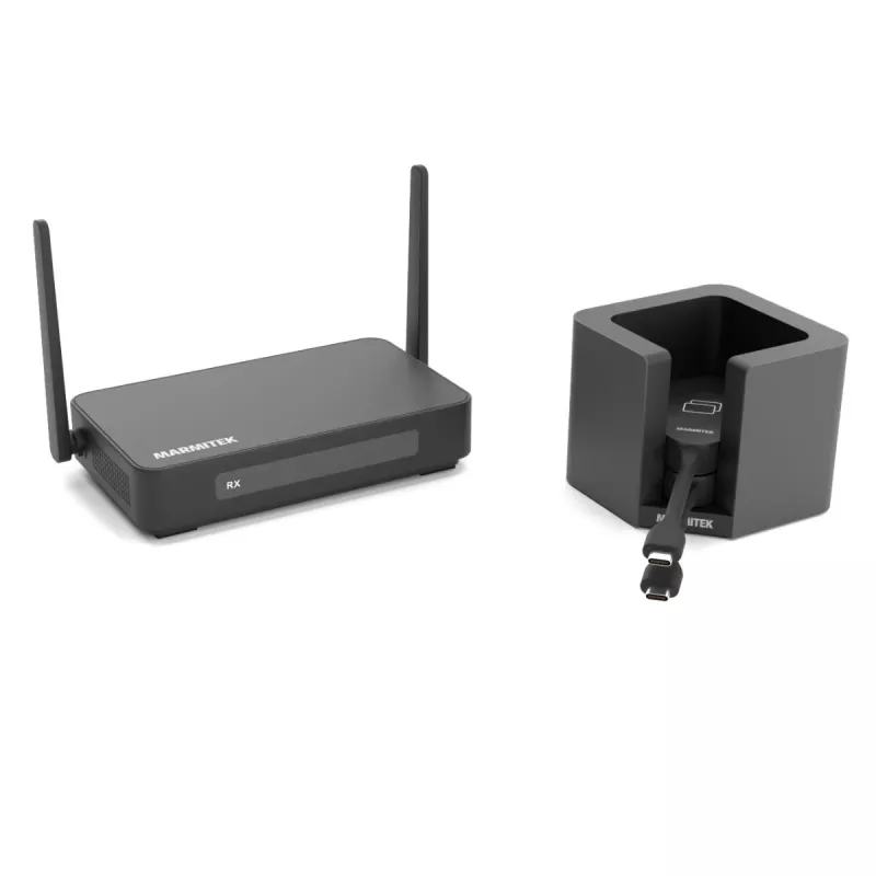Marmitek Stream 4K Pro - Bezvadu 4K HDMI prezentāciju sistēma - 4K konferenču risinājums