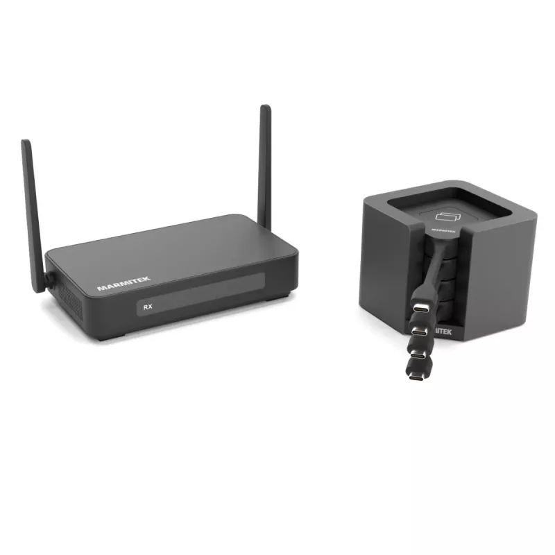 Marmitek Stream 4K Pro - Bezvadu 4K HDMI prezentāciju sistēma - 4K konferenču risinājums