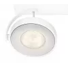 Virszemē uzstādāms LED prožektors Signify Philips Dimmable Clockwork 6,5 W, 500 lm, 2700 K, IP20, balts