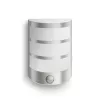 Philips myGarden Python āra sienas gaismeklis, 5,5 W LED, nerūsējošais tērauds/balts, IR sensors, 220–240 V