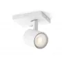 Virsgaismas punktveida gaismeklis Signify Philips myLiving 5309031P0, GU10 LED 3,5 W, 2700 K, 255 lm, balts, regulējams