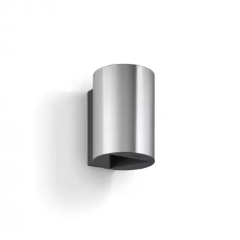 Philips myGarden Buxus sienas gaismeklis 4,5 W, āra sienas apgaismojums, nerūsējošais tērauds, metāls, IP44, terase, dārzs, I