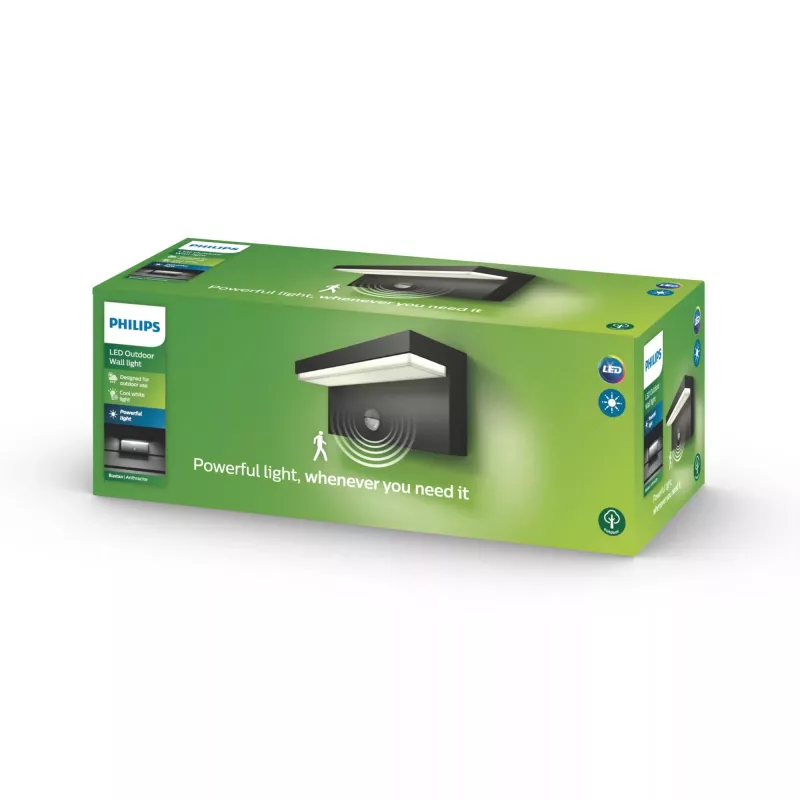 Philips myGarden 1648493P3 Āra sienas apgaismojums Nenomaināma(s) spuldze(s) LED 9 W F