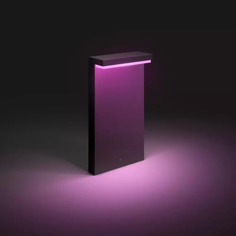 Philips Hue balta and colour ambience Nyro Outdoor pedestal
