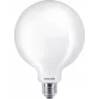 Philips Filament Bulb Frosted 100W G120 E27, 10.5 W, 100 W, E27, 1521 lm, 15000 h, Silta balta