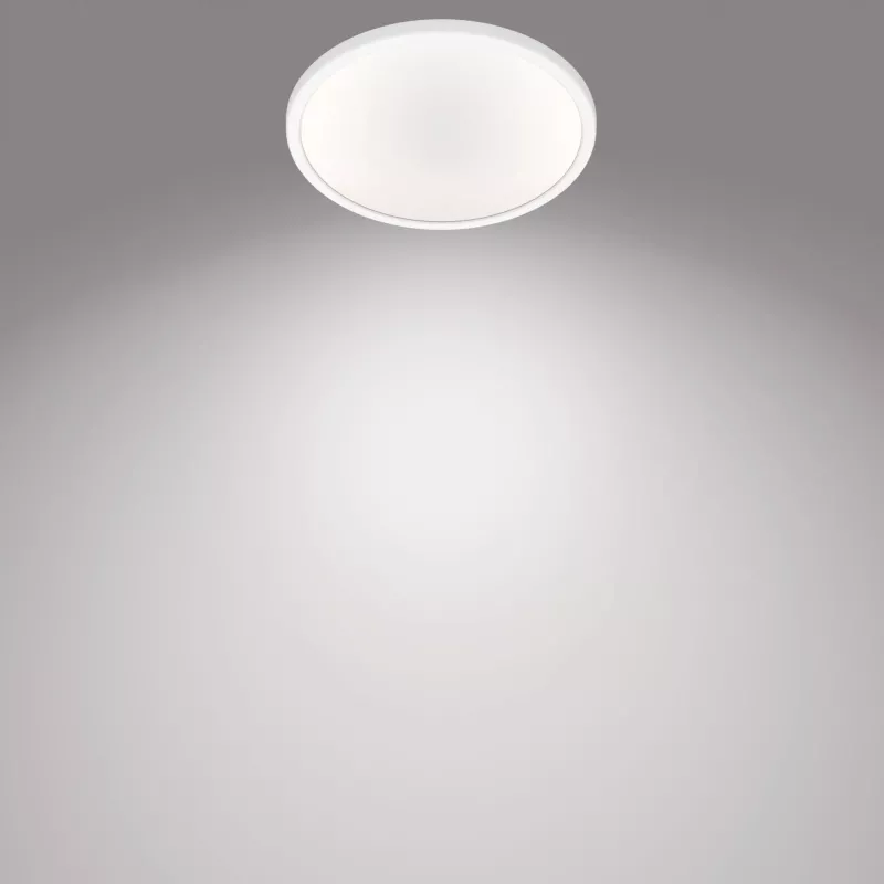 Philips Functional Super plāns LED griestu gaismeklis, apaļš, 15 W, 250 mm, 220–240 V, balts