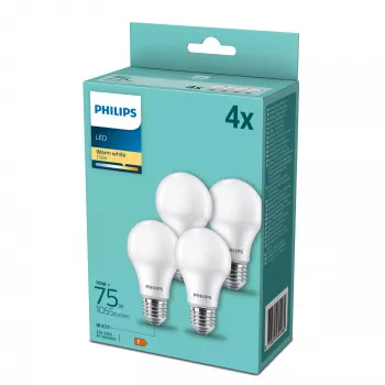 Philips LED spuldze Silta balta 2700 K 10,5 W E27 F