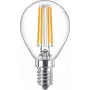 Philips Filament Candle Clear 60W P45 E14 6,5W Silta balta 806lm