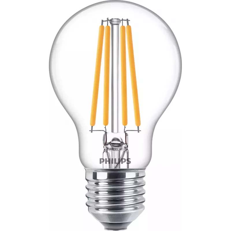 Philips Filament Bulb Clear 100W A60 E27 10.5W Warm balta 1521lm