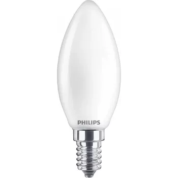 Philips Filamenta svece Matēta 40W B35 E14 x2, 4,3 W, 40 W, E14, 470 lm, 15 000 h, Silta balta