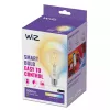 WiZ kvēldiega spuldze caurspīdīga 60 W G125 E27, viedā spuldze, Wi-Fi/Bluetooth, caurspīdīga, Wi-Fi 4 (802.11n), 802.11b, 802.11g, LED, E27