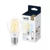 Smart LED kvēlspuldze WiZ A60 E27 7W (806 lm) dzidra, 220–240 V