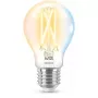 Smart LED kvēlspuldze WiZ A60 E27 7W (806 lm) dzidra, 220–240 V