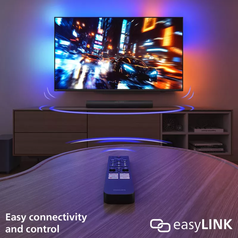 Soundbar Philips TAB6100/10 2.1 kanāli 80W RMS Dolby Atmos