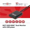 CLUB3D Multi Stream Transport Hub DisplayPort 1.2 uz HDMI Dubultais Monitors