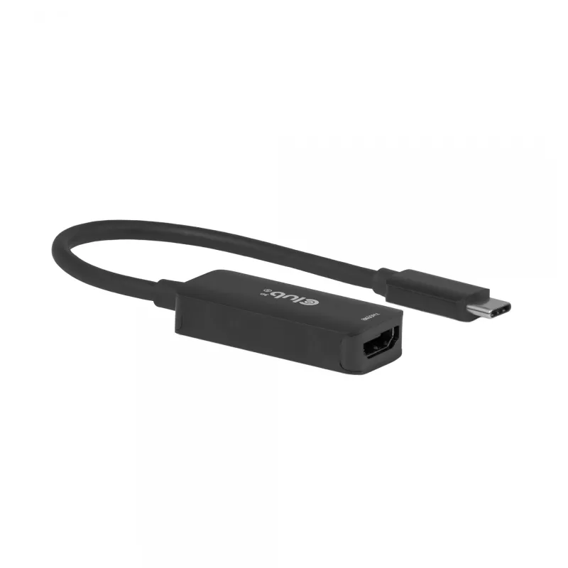 USB-C uz HDMI 2.1 adapteris Club 3D CAC-2505 — 8K@60Hz, USB Type-C uz HDMI + USB, 0,12 m