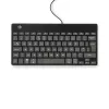 R-Go Tools Ergonomic tastatūra R-Go Compact Break, kompakta tastatūra ar pārtraukumu programmatūru, QWERTY (UK), vadu, melna