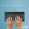 R-Go Tools Ergonomic tastatūra R-Go Compact Break, kompakta tastatūra ar pārtraukumu programmatūru, QWERTY (UK), vadu, melna