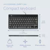 R-Go Tools Ergonomic tastatūra R-Go Compact Break, kompakta tastatūra ar pārtraukumu programmatūru, QWERTY (UK), vadu, melna
