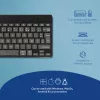 R-Go Tools Ergonomic tastatūra R-Go Compact Break, kompakta tastatūra ar pārtraukuma programmatūru, AZERTY (FR), Bluetooth, melna