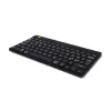 R-Go Tools ergonomiskā tastatūra R-Go Compact Break, kompakta tastatūra ar pārtraukumu programmatūru, QWERTY (NORDIC), Bluetooth, melna