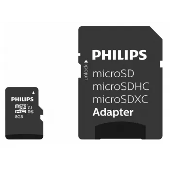 Philips FM08MP45B/00 atmiņas karte 8 GB MicroSDHC UHS-I 10. klase