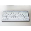 BakkerElkhuizen UltraBoard 950 BE Azerty, Mini, vadu, USB, šķērveida taustiņu mehānisms, AZERTY, gaiši pelēks, balts