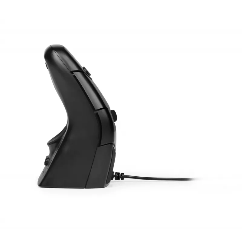 BakkerElkhuizen DXT 3 pele, piemērota abām rokām, optiska, USB Type-C, 2400 DPI, melna