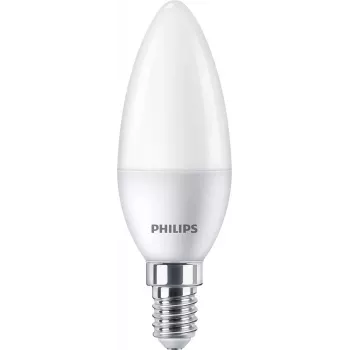 Philips Svece un Lustra, 4,9 W, 40 W, E14, 470 lm, 15000 h, Silta balta