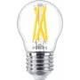 Philips kvēldiega svece, dzidra, 60W P45 E27, 5,9 W, 60 W, E27, 806 lm, 15000 h, silts mirdzums
