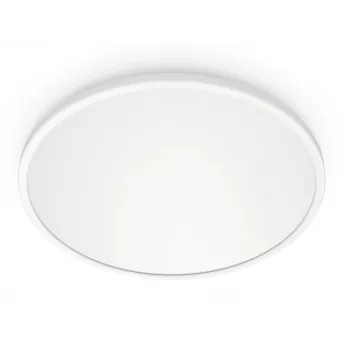 Viedais griestu gaismeklis WiZ Superslim Ceiling 14 W Wi-Fi/Bluetooth balts