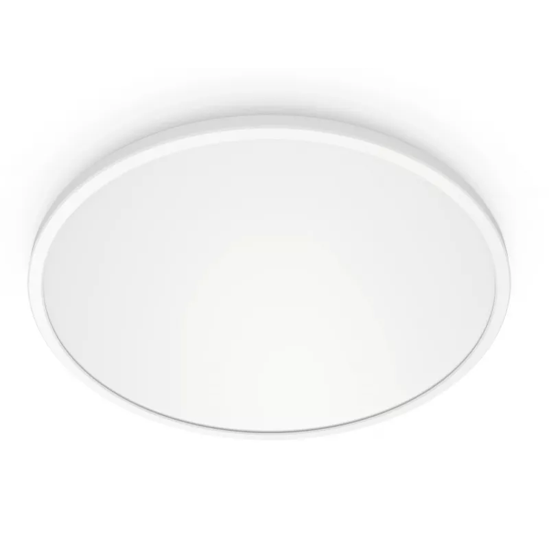 Viedais griestu gaismeklis WiZ Superslim Ceiling 14 W Wi-Fi/Bluetooth balts