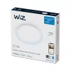 Viedā griestu lampa Signify WiZ Adria 17 W — Wi‑Fi/Bluetooth, 320×320×68 mm, balta