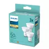Philips Spot 50W PAR16 GU10 x3 4,7 W Silts balts 380 lm 15000 h
