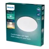 Griestu gaismeklis Philips Functional Moire 36 W LED, balts, apaļš, nemaināmi gaismas avoti, 220–240 V