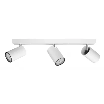 Philips Kosipo griestu/sienas prožektors 3x, virsmas apgaismes punkts, GU10, 3 spuldzes, LED, 220-240 V, balts