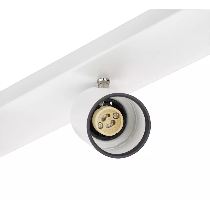 Philips Kosipo griestu/sienas prožektors 3x, virsmas apgaismes punkts, GU10, 3 spuldzes, LED, 220-240 V, balts