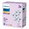 Philips Spot 50W PAR16 GU10 x3, 4,6 W, 50 W, GU10, 355 lm, 15000 h, silti balta